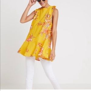 NWT Free People Tulum Tunic mini dress